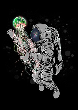 astronaut jellyspace
