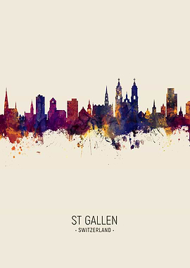 St Gallen Skyline