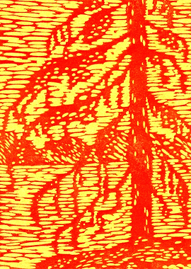 RedYellow Pine at a Lake