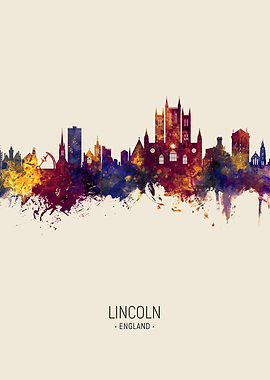 Lincoln England Skyline