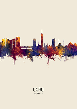 Cairo Egypt Skyline