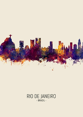 Rio de Janeiro Skyline