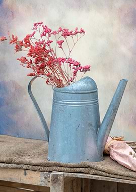 vintage pitcher decor