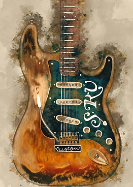Stevie Ray Vaughan axe