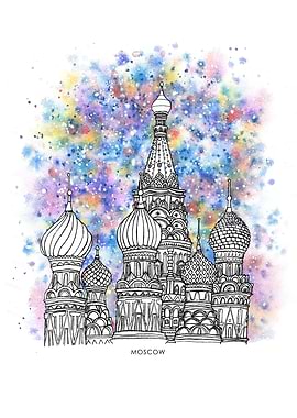 Colorful Moscow