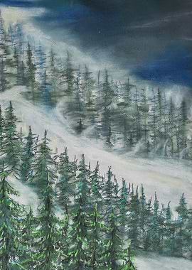 Fog in the mountains