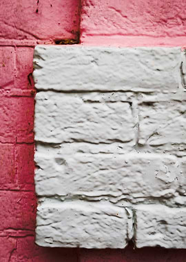 Pink castle wall URBAN