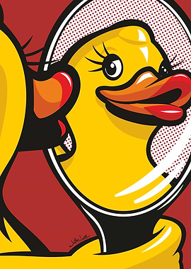 Duck With Mirror