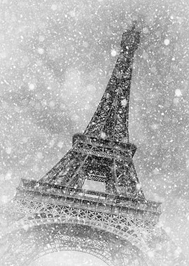 EIFFEL TOWER Winter Magic