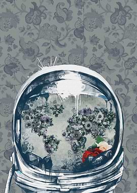 Astronaut world map 2