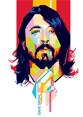 DAVE GROHL ILLUSTRATION
