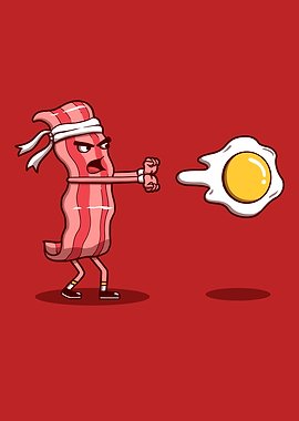 displate copyBacon Fighte