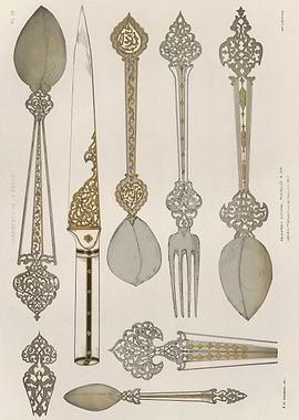 Persian cutlery spoon
