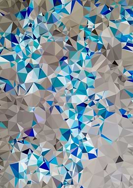 geometric triangle pattern