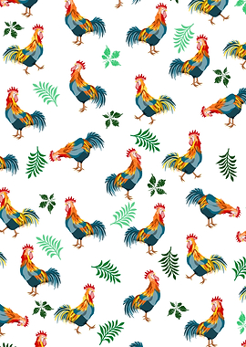 Rooster Pattern