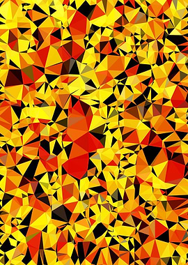 geometric triangle pattern