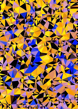 geometric triangle pattern