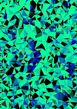 geometric triangle pattern