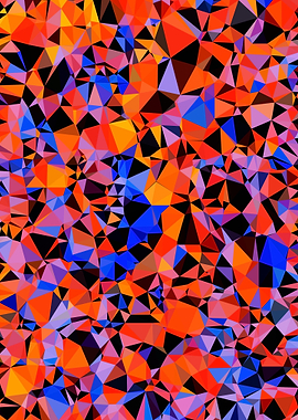 geometric triangle pattern