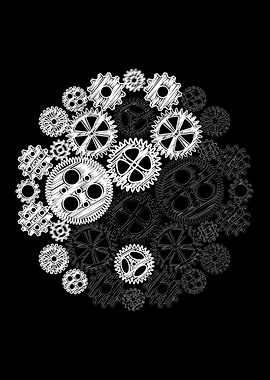Gears Yin Yang