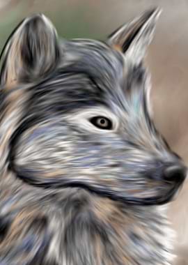 Wolf Portrait