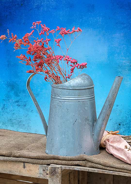 vintage pitcher decor