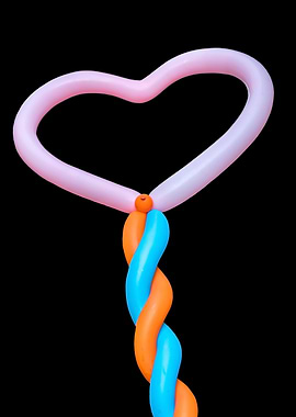 balloons and heart