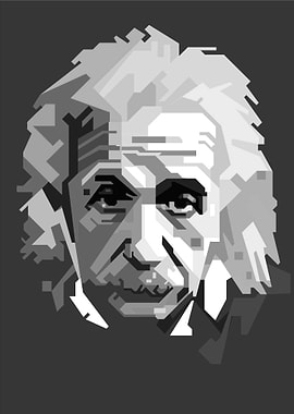 Albert Einstein BW