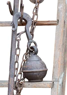 old weight on the scale