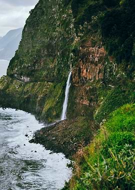 Waterfall in Madeira