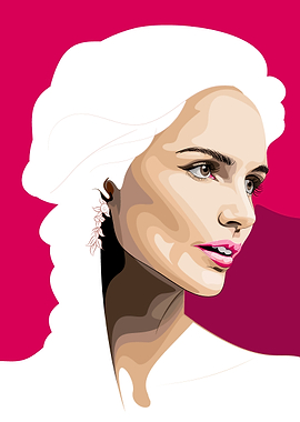 simple abstract vector art