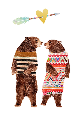Dancing Bear Couple