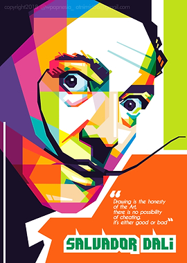 salvador dali in wpap