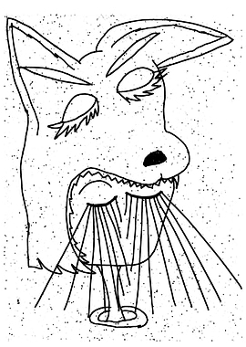 Too much volume mascara