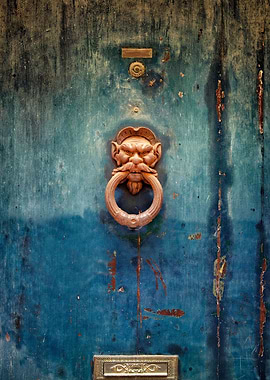 Venetian Door Abstract