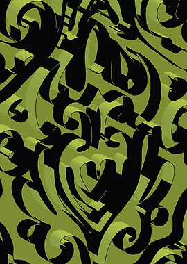 3D Ornamental Background