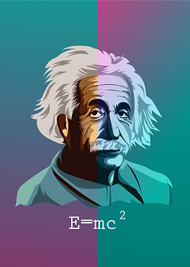 Albert Einstein Poster