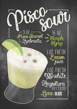 Pisco Sour Cocktail Bar