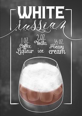 White Russian Cocktail Bar