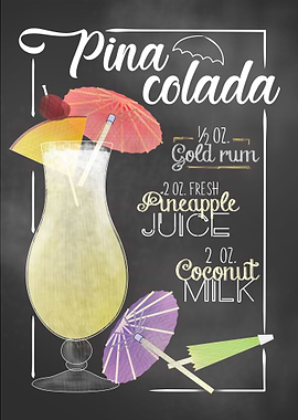 Pina Colada Cocktail Bar