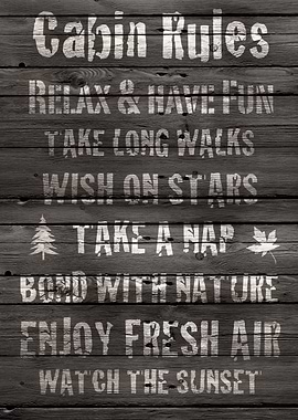 Cabin Rules