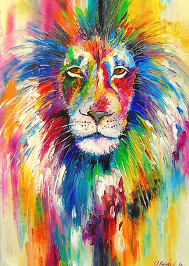Bright lion