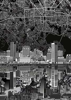 Baltimore city abstract 4