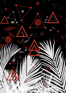 Palm geometric pattern 2