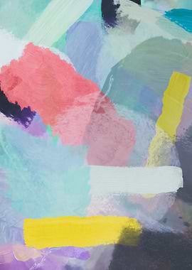 brush painting abstract