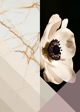BeigeAnemone GoldMarble
