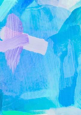 brush painting abstract