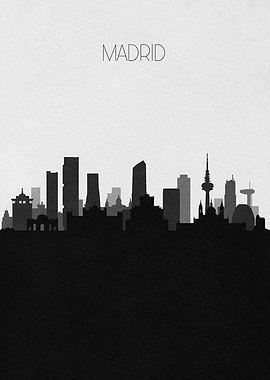 Madrid Skyline