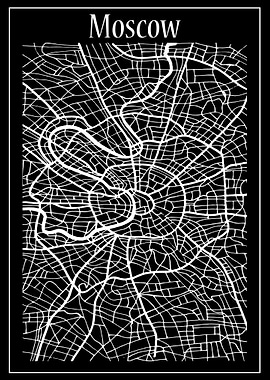 Moscow Map