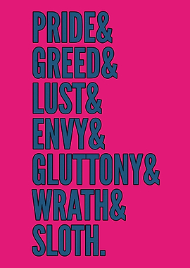 Seven Deadly Sins English
